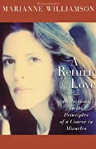 Book - A Return to Love by Marianne Williamson (Soft Cover)