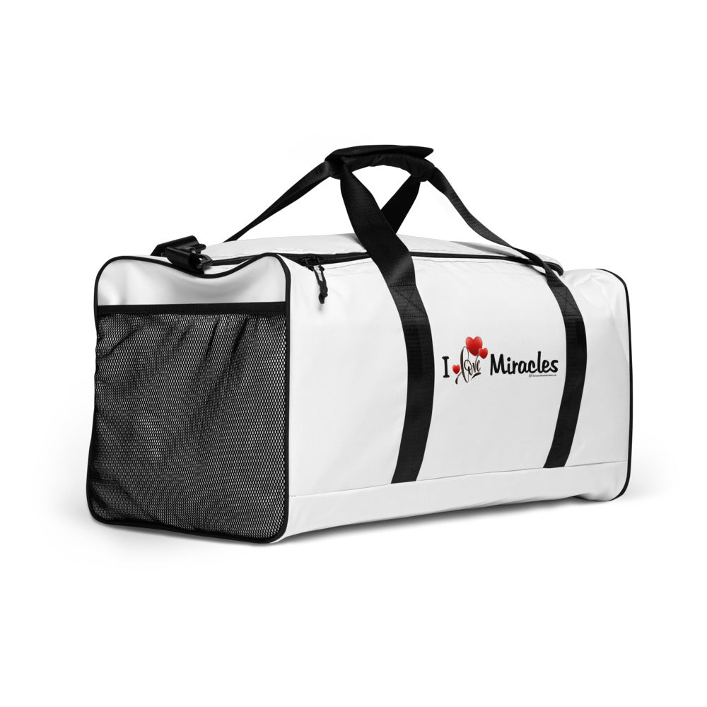 ★ILLIGO★ Bow Forty Duffle Bag White 5012264145 Duffle bag - Printed with 