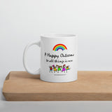 Mug - White Glossy - A happy outcome to all things is sure